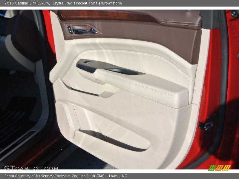 Crystal Red Tintcoat / Shale/Brownstone 2015 Cadillac SRX Luxury