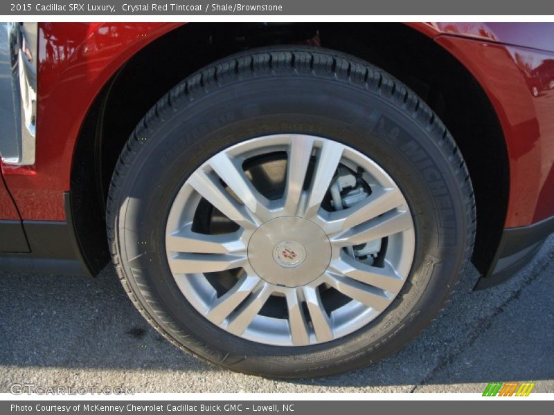 Crystal Red Tintcoat / Shale/Brownstone 2015 Cadillac SRX Luxury