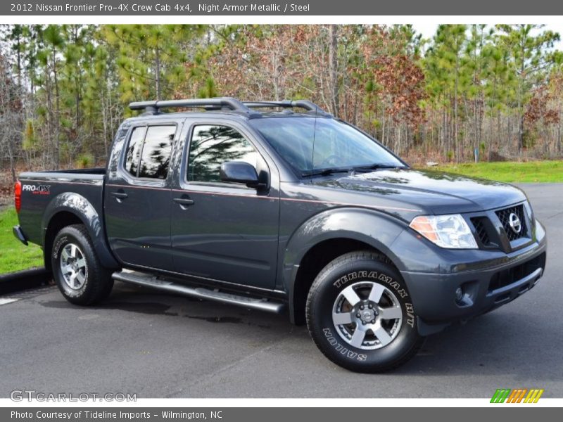 Front 3/4 View of 2012 Frontier Pro-4X Crew Cab 4x4