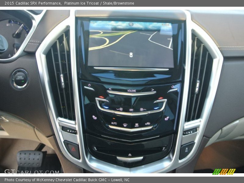 Platinum Ice Tricoat / Shale/Brownstone 2015 Cadillac SRX Performance