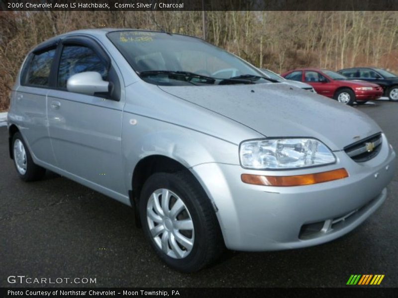 Cosmic Silver / Charcoal 2006 Chevrolet Aveo LS Hatchback