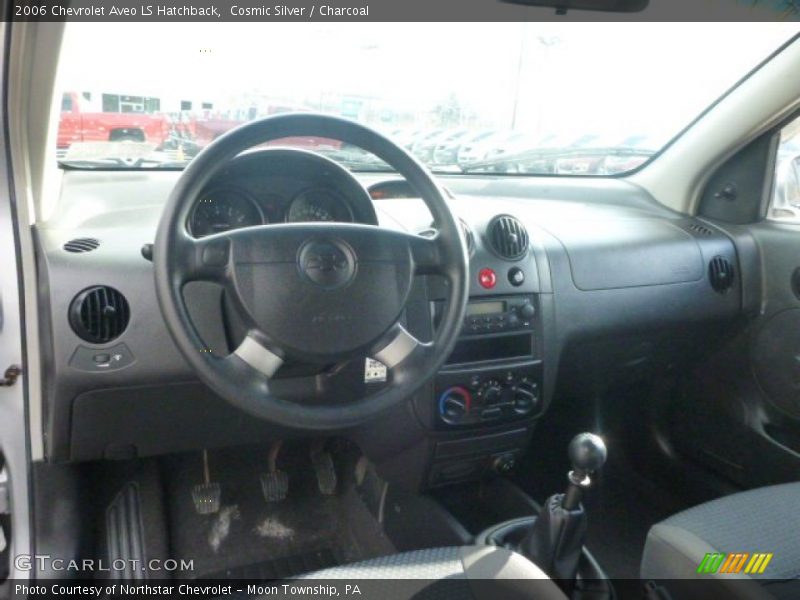 Cosmic Silver / Charcoal 2006 Chevrolet Aveo LS Hatchback