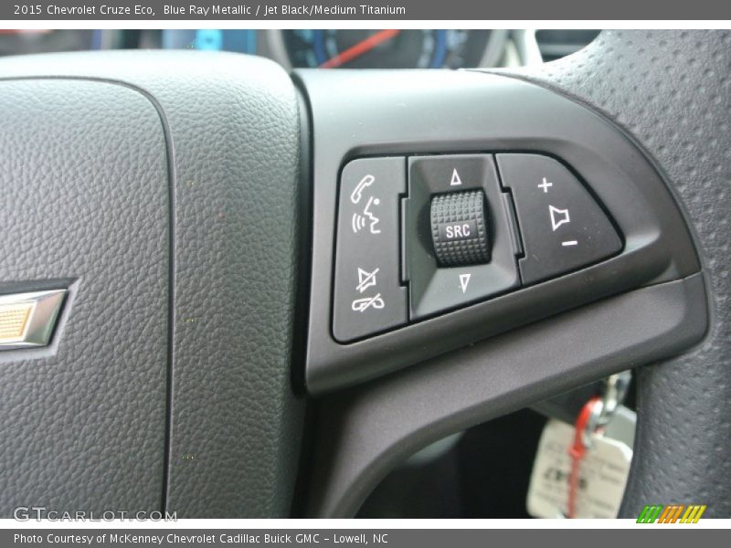 Blue Ray Metallic / Jet Black/Medium Titanium 2015 Chevrolet Cruze Eco
