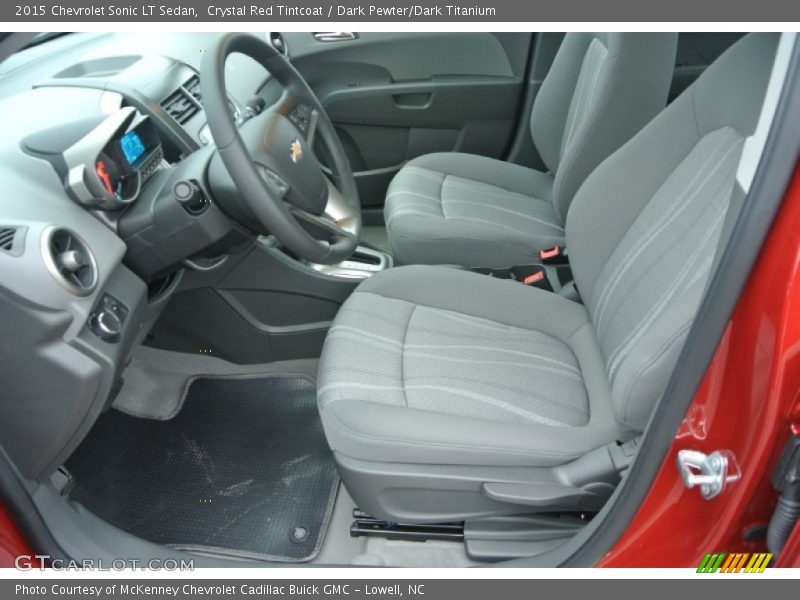 Crystal Red Tintcoat / Dark Pewter/Dark Titanium 2015 Chevrolet Sonic LT Sedan