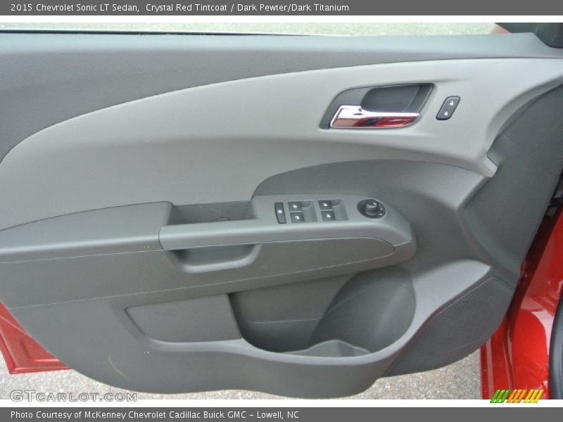 Crystal Red Tintcoat / Dark Pewter/Dark Titanium 2015 Chevrolet Sonic LT Sedan