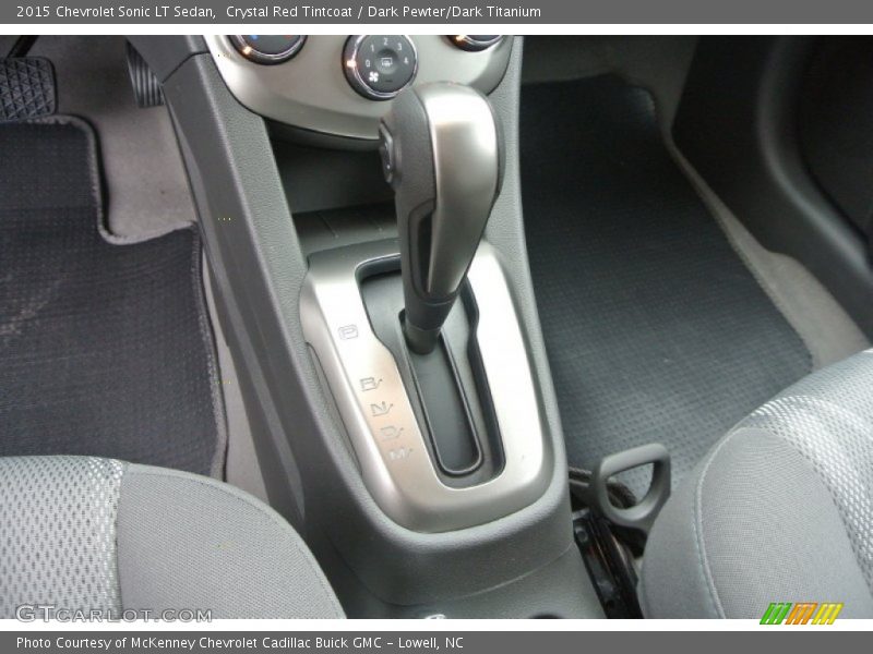 Crystal Red Tintcoat / Dark Pewter/Dark Titanium 2015 Chevrolet Sonic LT Sedan