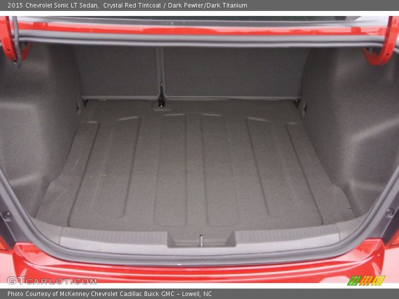 Crystal Red Tintcoat / Dark Pewter/Dark Titanium 2015 Chevrolet Sonic LT Sedan