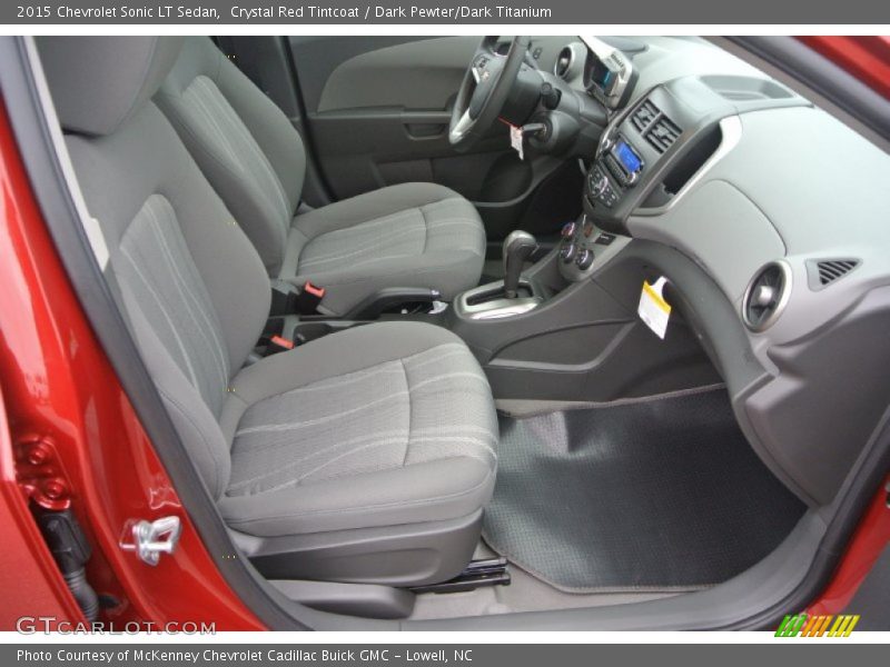 Crystal Red Tintcoat / Dark Pewter/Dark Titanium 2015 Chevrolet Sonic LT Sedan