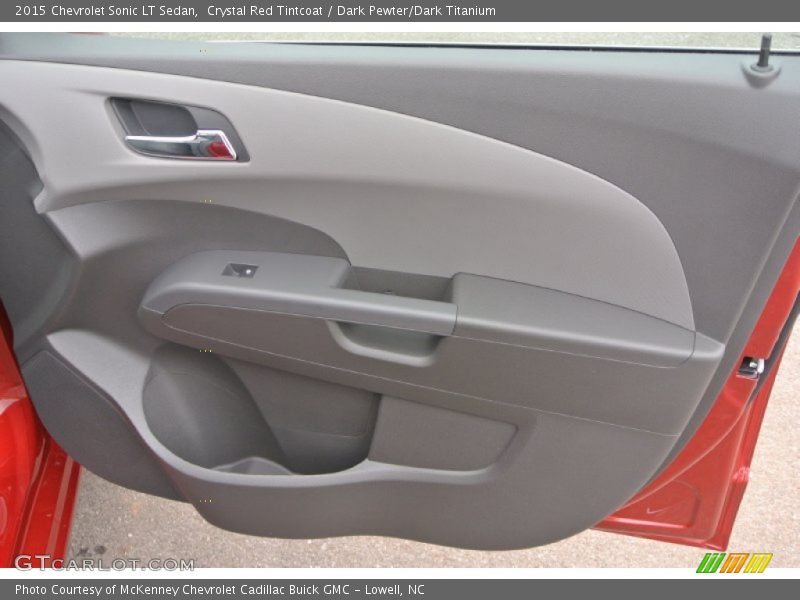 Crystal Red Tintcoat / Dark Pewter/Dark Titanium 2015 Chevrolet Sonic LT Sedan