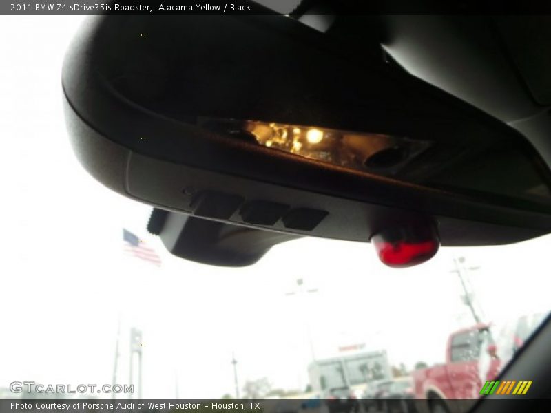Atacama Yellow / Black 2011 BMW Z4 sDrive35is Roadster
