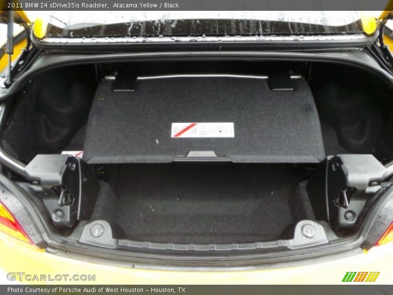 Atacama Yellow / Black 2011 BMW Z4 sDrive35is Roadster