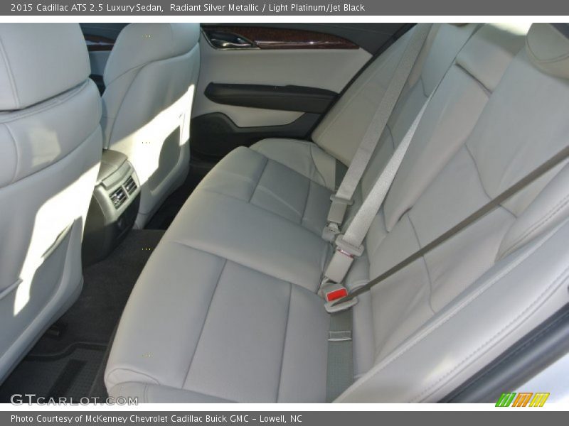 Radiant Silver Metallic / Light Platinum/Jet Black 2015 Cadillac ATS 2.5 Luxury Sedan