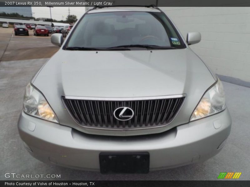 Millennium Silver Metallic / Light Gray 2007 Lexus RX 350