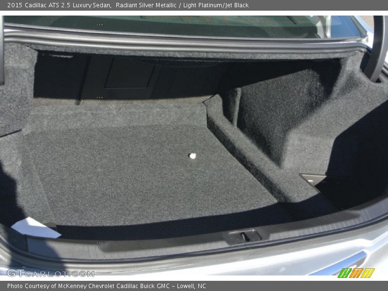 Radiant Silver Metallic / Light Platinum/Jet Black 2015 Cadillac ATS 2.5 Luxury Sedan