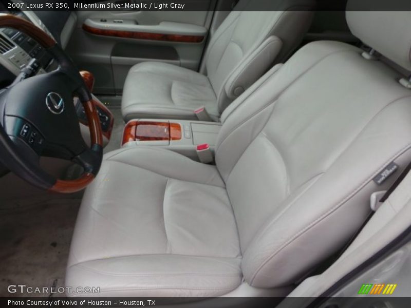 Millennium Silver Metallic / Light Gray 2007 Lexus RX 350