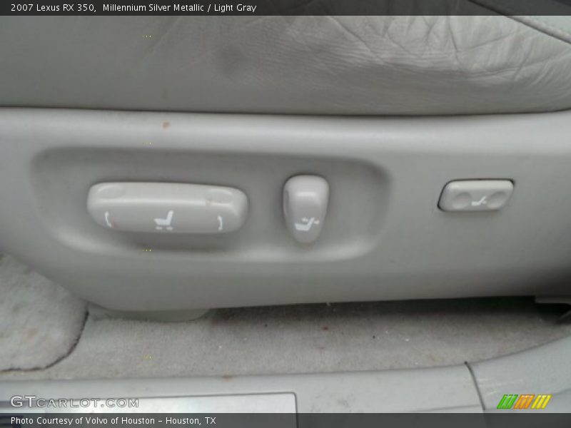 Millennium Silver Metallic / Light Gray 2007 Lexus RX 350