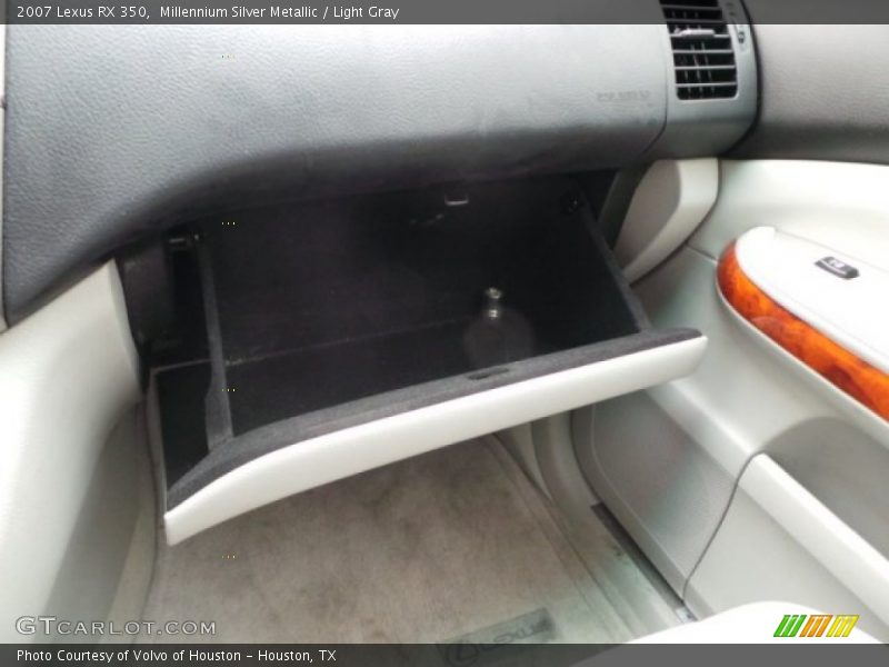 Millennium Silver Metallic / Light Gray 2007 Lexus RX 350