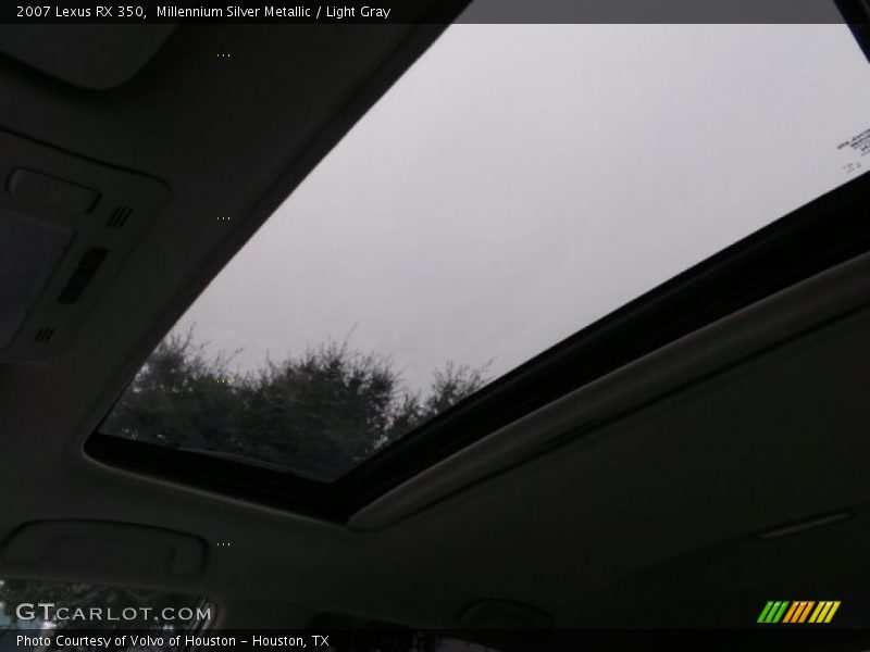 Millennium Silver Metallic / Light Gray 2007 Lexus RX 350