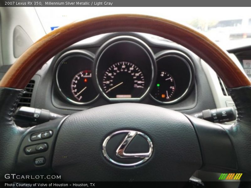 Millennium Silver Metallic / Light Gray 2007 Lexus RX 350