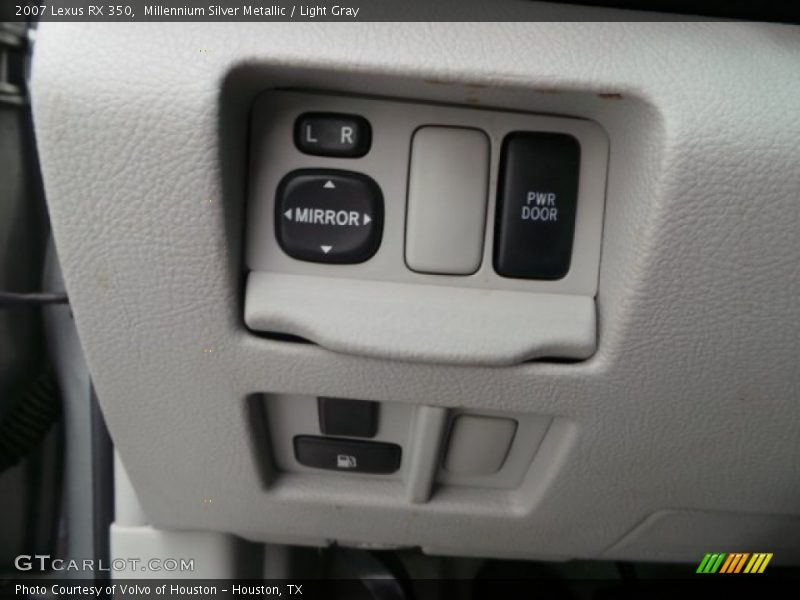 Millennium Silver Metallic / Light Gray 2007 Lexus RX 350