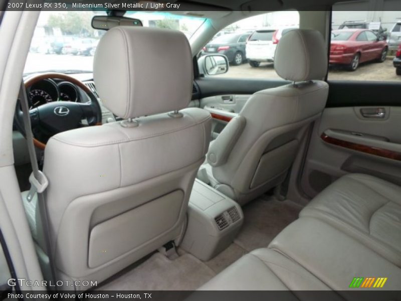 Millennium Silver Metallic / Light Gray 2007 Lexus RX 350