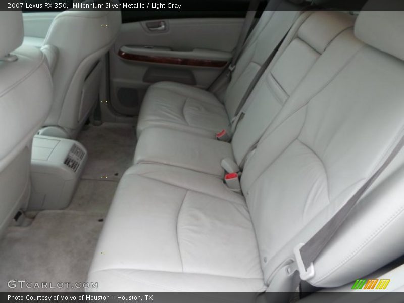 Millennium Silver Metallic / Light Gray 2007 Lexus RX 350