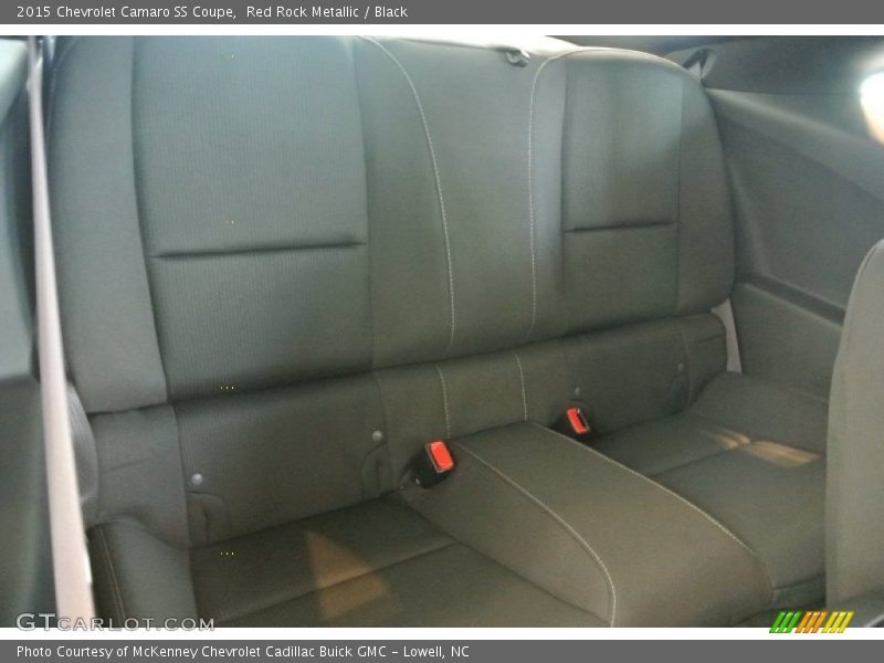Rear Seat of 2015 Camaro SS Coupe