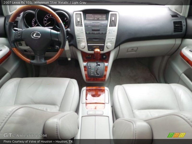 Millennium Silver Metallic / Light Gray 2007 Lexus RX 350