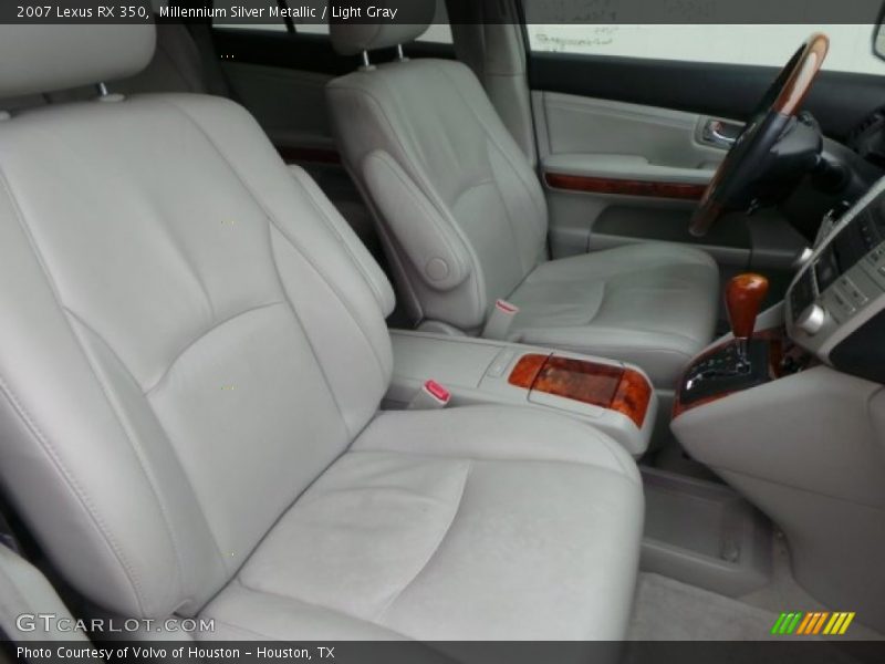 Millennium Silver Metallic / Light Gray 2007 Lexus RX 350