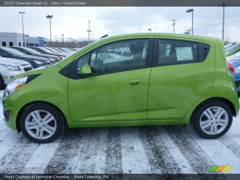 2015 Spark LS Lime