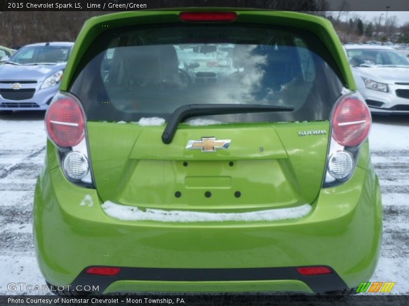 Lime / Green/Green 2015 Chevrolet Spark LS