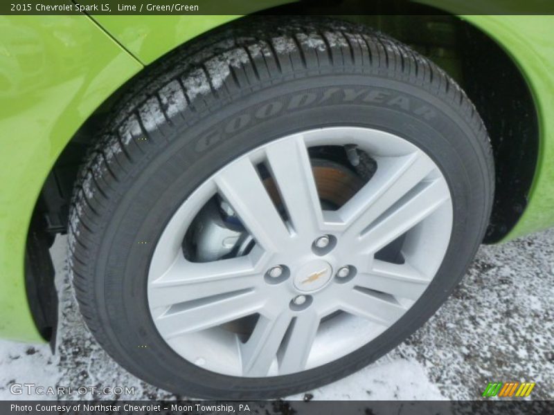 Lime / Green/Green 2015 Chevrolet Spark LS