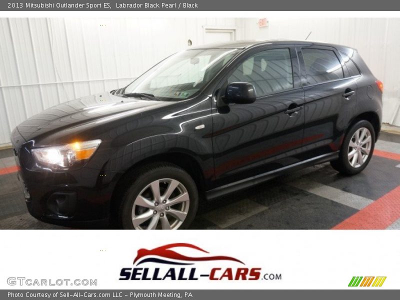 Labrador Black Pearl / Black 2013 Mitsubishi Outlander Sport ES