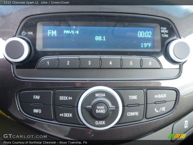 Lime / Green/Green 2015 Chevrolet Spark LS