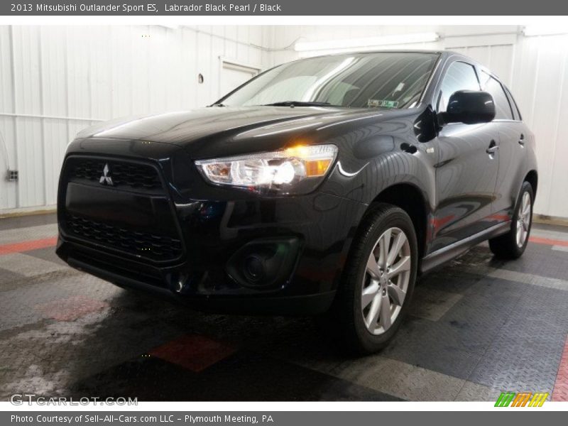 Labrador Black Pearl / Black 2013 Mitsubishi Outlander Sport ES