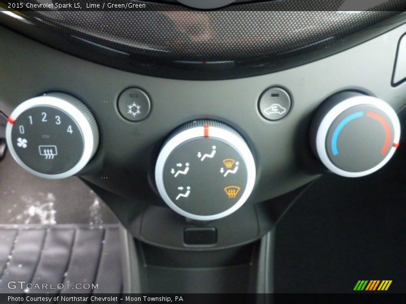 Lime / Green/Green 2015 Chevrolet Spark LS