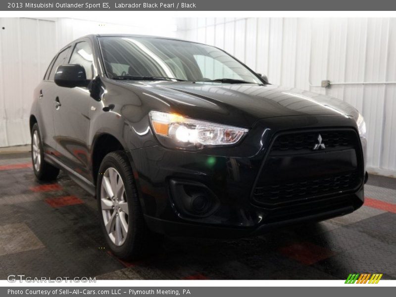 Labrador Black Pearl / Black 2013 Mitsubishi Outlander Sport ES