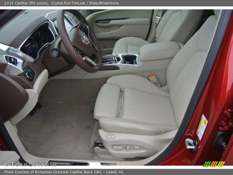 Crystal Red Tintcoat / Shale/Brownstone 2015 Cadillac SRX Luxury