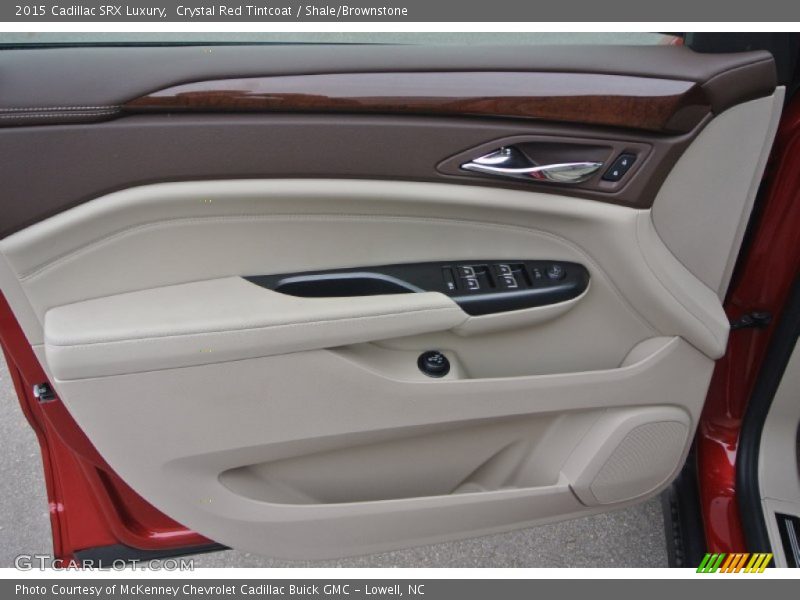 Crystal Red Tintcoat / Shale/Brownstone 2015 Cadillac SRX Luxury