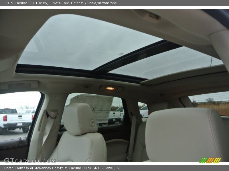 Crystal Red Tintcoat / Shale/Brownstone 2015 Cadillac SRX Luxury
