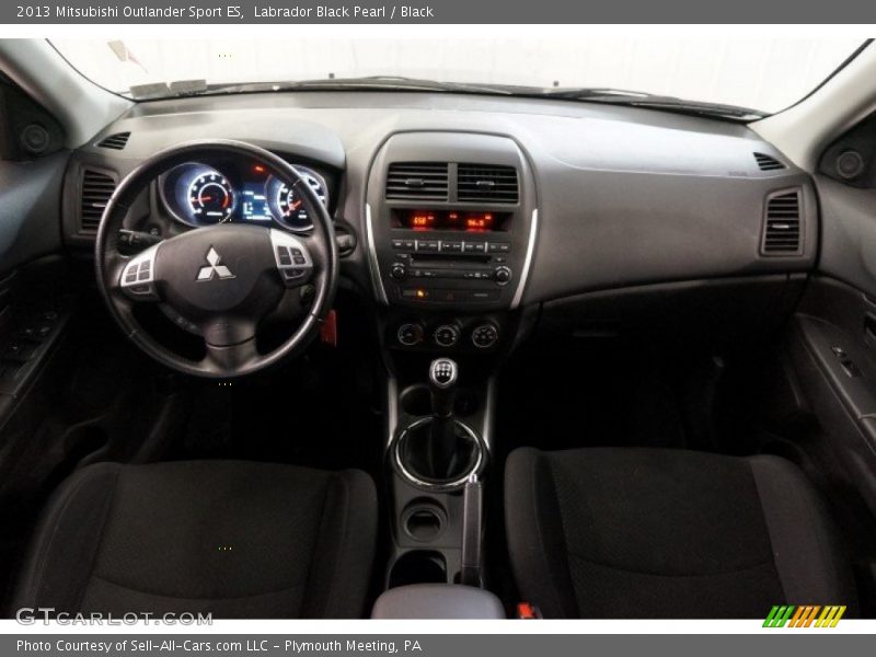 Labrador Black Pearl / Black 2013 Mitsubishi Outlander Sport ES