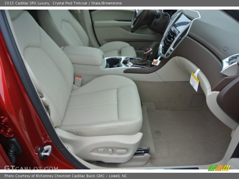 Crystal Red Tintcoat / Shale/Brownstone 2015 Cadillac SRX Luxury