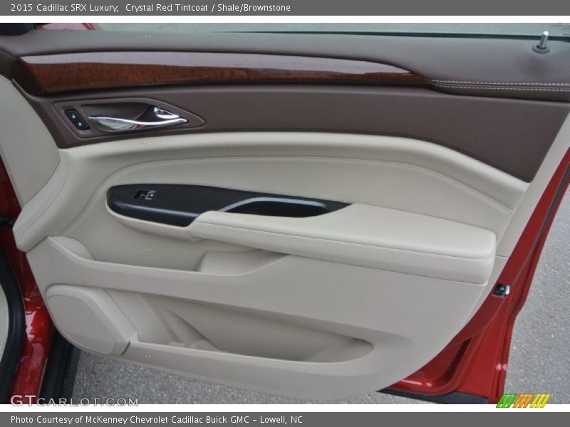 Crystal Red Tintcoat / Shale/Brownstone 2015 Cadillac SRX Luxury