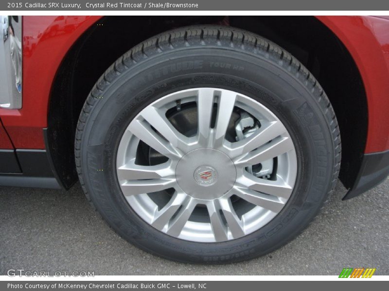 Crystal Red Tintcoat / Shale/Brownstone 2015 Cadillac SRX Luxury