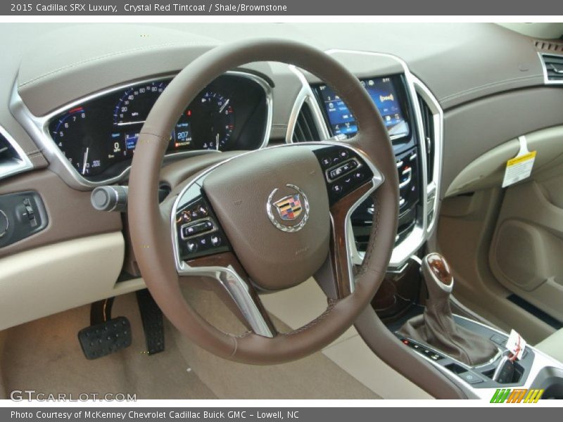 Crystal Red Tintcoat / Shale/Brownstone 2015 Cadillac SRX Luxury