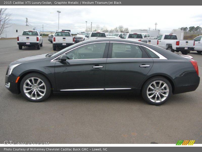 Graphite Metallic / Medium Titanium/Jet Black 2015 Cadillac XTS Luxury Sedan