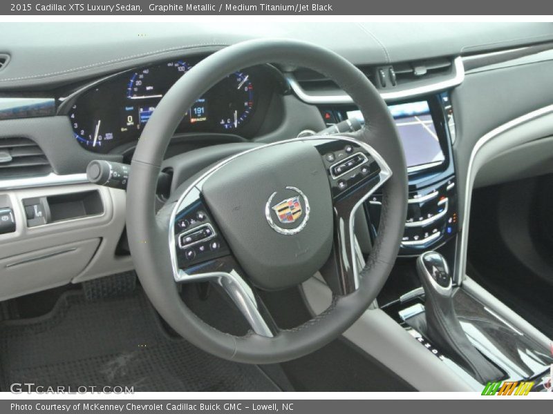 Graphite Metallic / Medium Titanium/Jet Black 2015 Cadillac XTS Luxury Sedan