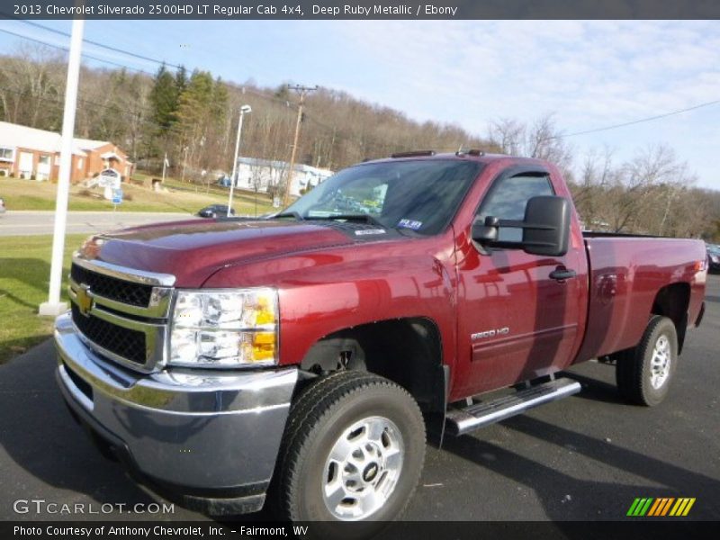 Deep Ruby Metallic / Ebony 2013 Chevrolet Silverado 2500HD LT Regular Cab 4x4