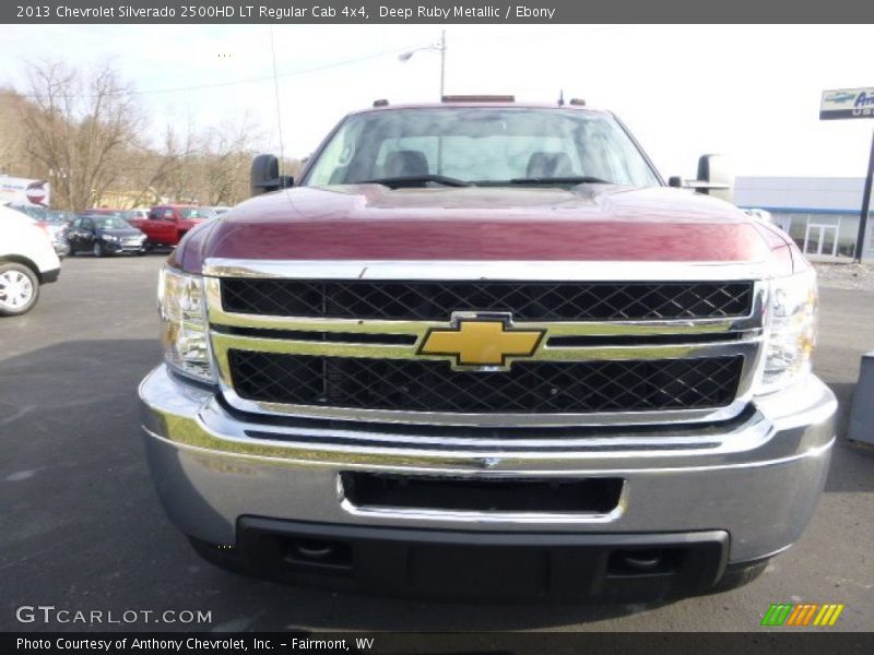 Deep Ruby Metallic / Ebony 2013 Chevrolet Silverado 2500HD LT Regular Cab 4x4