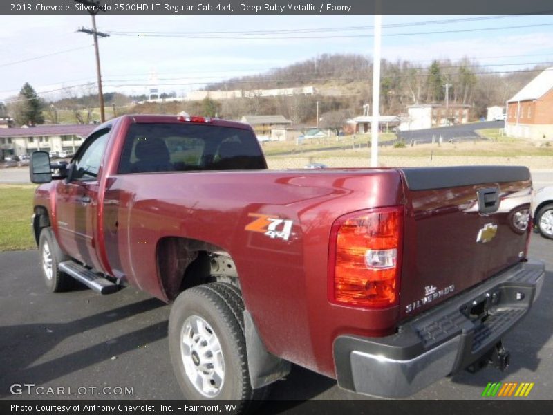 Deep Ruby Metallic / Ebony 2013 Chevrolet Silverado 2500HD LT Regular Cab 4x4